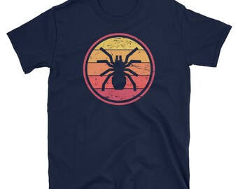 Retro Tarantula T-Shirt  / Pet Spider Shirt & Arachnid Gift (Unisex)