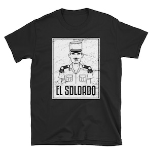 El Soldado Loteria T-Shirt (Unisex) / Distressed Lotería Card Tee Shirt