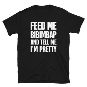 Korean Food Bibimbap T-Shirt / Korean Restaurant Cooking Gift (Unisex)
