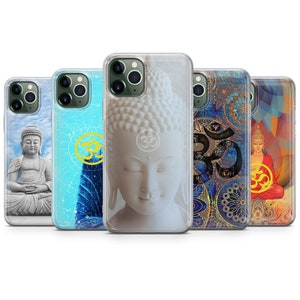 Buddha Handyhülle passend für iPhone 15 Pro Max, 14 Plus, 13, 12, 11, XR & Samsung S23, S22, A54, A53, Pixel 7, 8