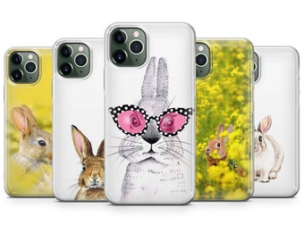Bunny Rabbit Phone Case: Soft TPU Gel Cover