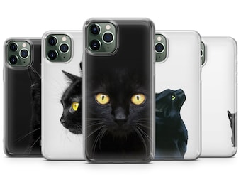 Cute Cat Phone Case Kitten Cover fit for iPhone 15 14, 13, 12, 11, Xr, Xs Galaxy S23, S21Fe, S22 Samsung A14, A54, A53, Pixel 7Pro, 7A, 6A
