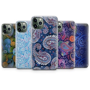 Mandala Handyhülle passend für iPhone 15 Pro Max, 14 Plus, 13, 12, 11, XR & Samsung S23, S22, A54, A53, Pixel 7, 8