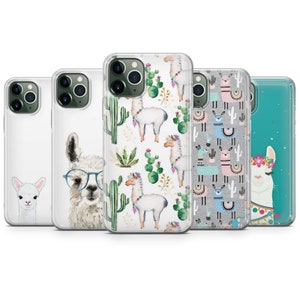 Llama Phone Case fit for iPhone 15 Pro Max, 14 Plus, 13, 12, 11, XR & Samsung S23, S22, A54, A53, Pixel 7, 8