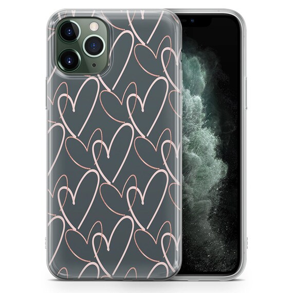 YuhooTech Custodia con Cordino per iPhone 5 / 5S / SE(2016), Cover con Collana Practical Stylish, Trasparente Morbido Silicone Leggero Soft TPU Bumper