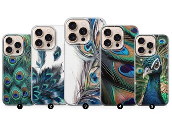 Peacock Phone Case: UV Print Soft TPU Gel Cover