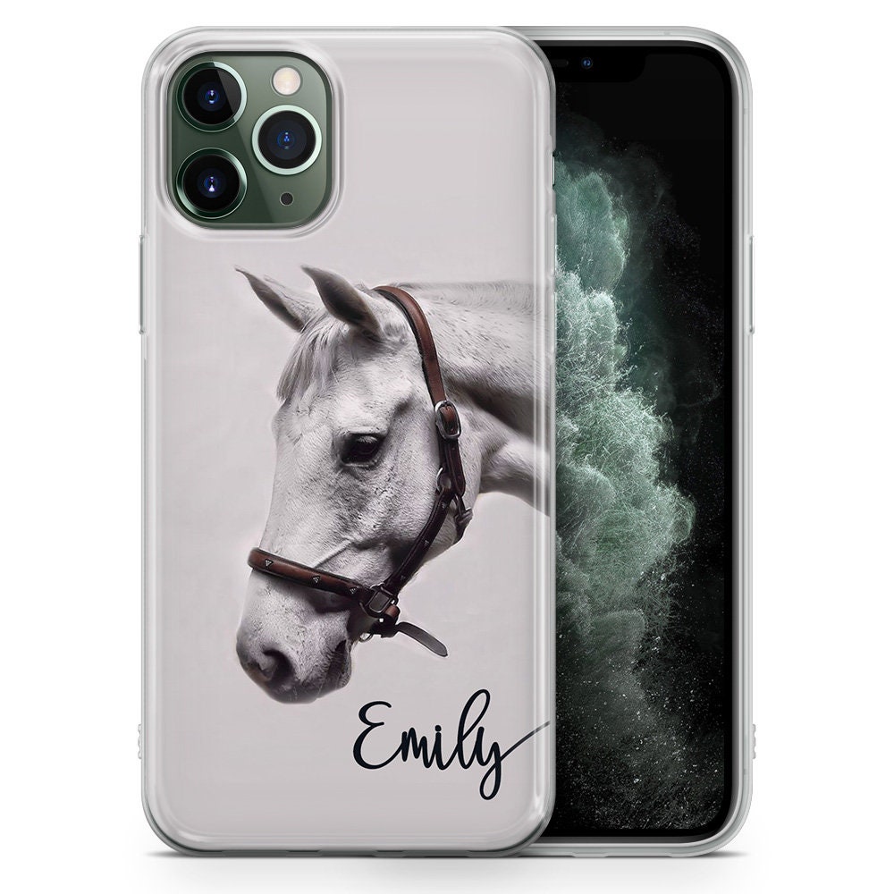 Horse Phone Case Personalised Fit for Iphone 14 Pro 13 12 Etsy UK