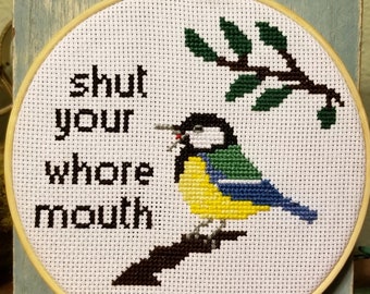 DIY Bad Birds - "Shut Your Whore Mouth"