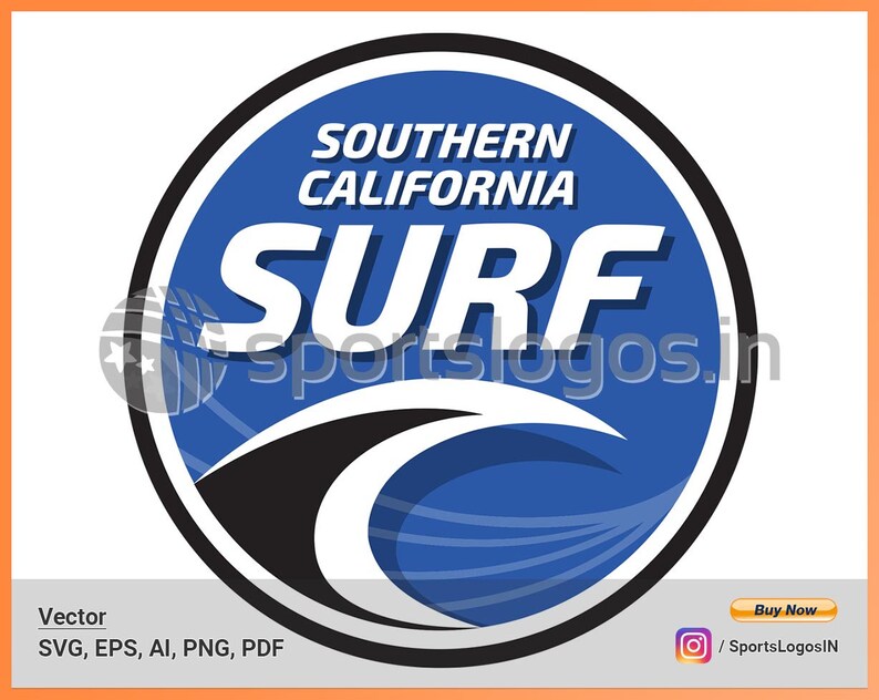 Socal Surf 2015 Premier Development League Soccer Sports Etsy