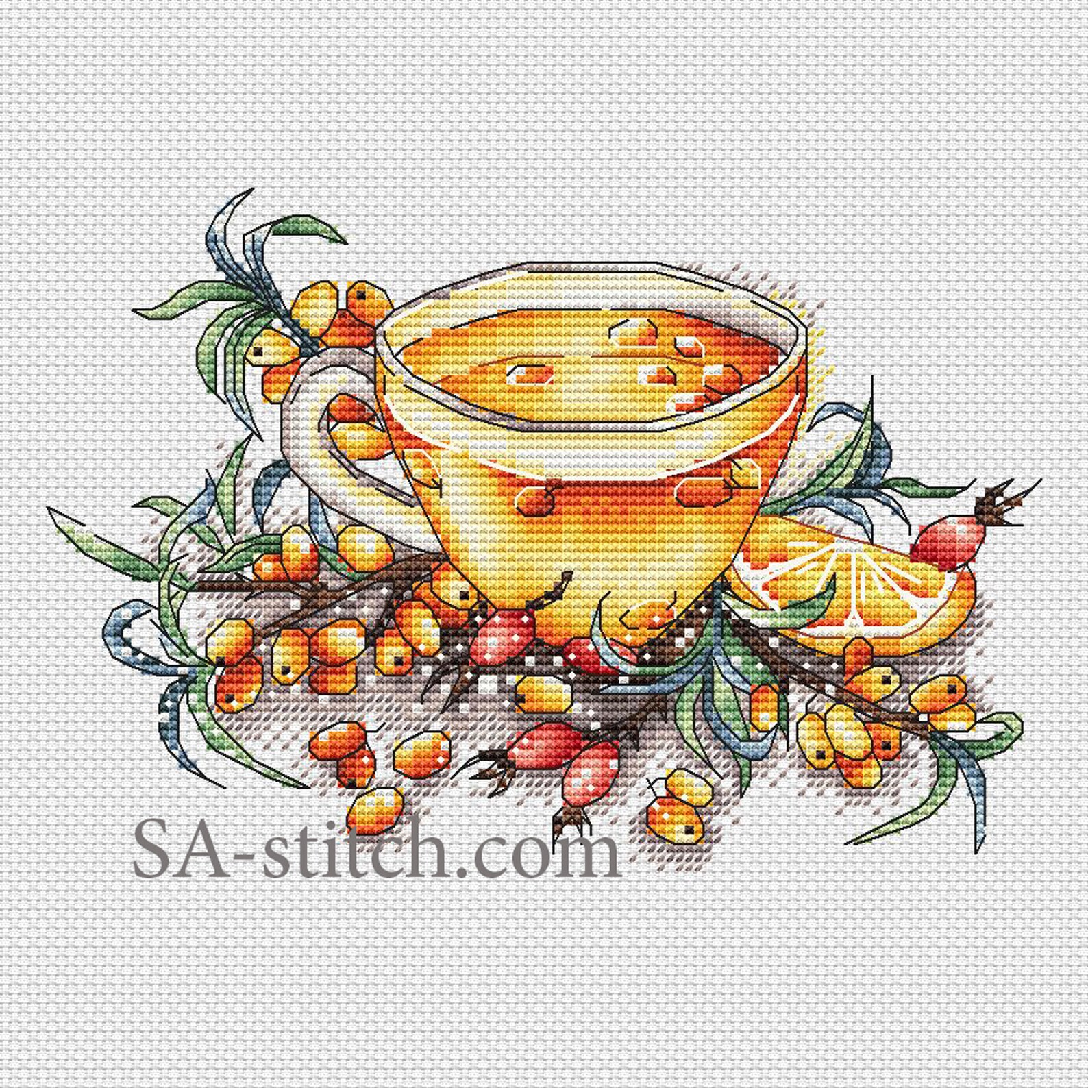 Чайная вышивка схема. Заморина Александра схемы вышивки. Облепиховый чай вышивка крестом. Сичкарь облепиховый чай. Вышивка чайные чашки.