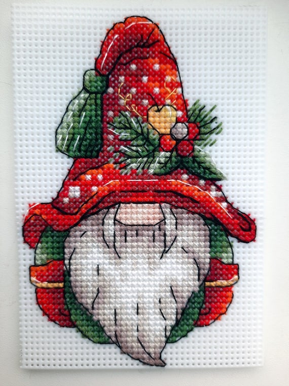 Design Works Gnome Ornaments Counted Cross-Stitch Kit