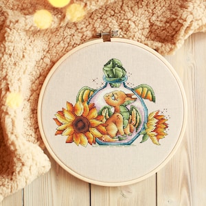Dragon Cross Stitch Pattern PDF Instant Download Dream Cross Stitch Fantasy Cross Stitch Cute Cross Stitch Modern Cross Stitch Chart Counted