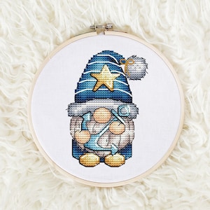 Gnomes Cross Stitch 