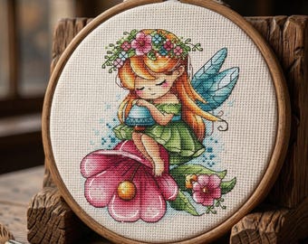 スカート shop faerie cross stictch skirt lucky Counted Cross Stitch Pattern 