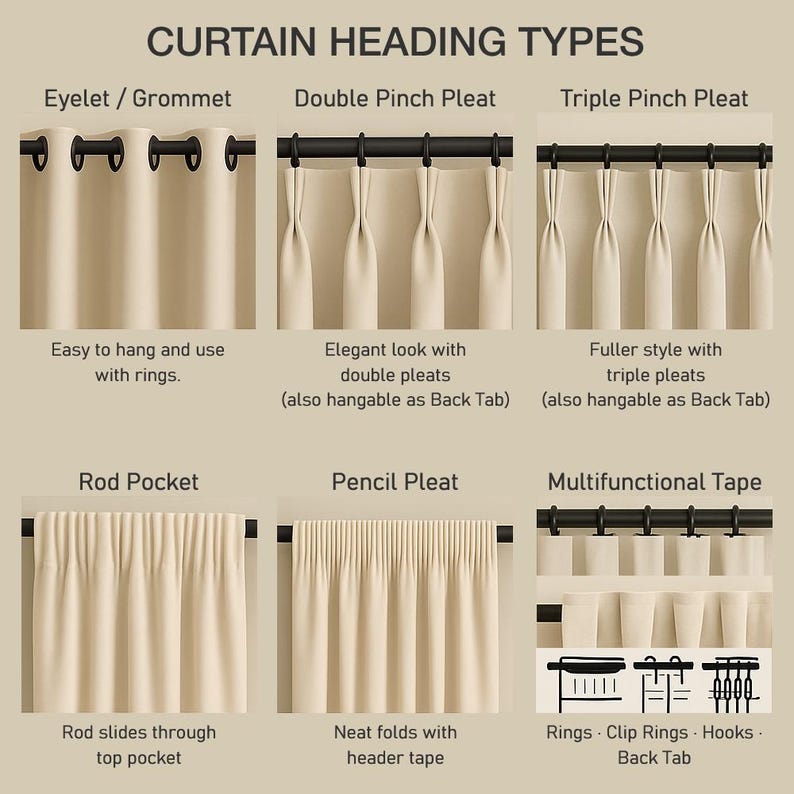 Water Green Blackout Curtain Panel: Modern Bedroom Drapery, Custom Size image 9