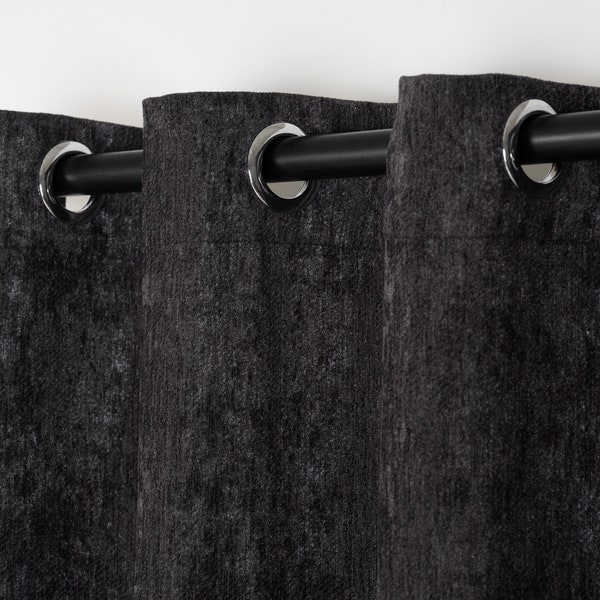 Brocade Curtain Panels Etsy