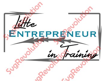 Emprendedor en Formación SVG, Archivos de Corte, Vinilo, Vector, Silueta Cameo, Cricut