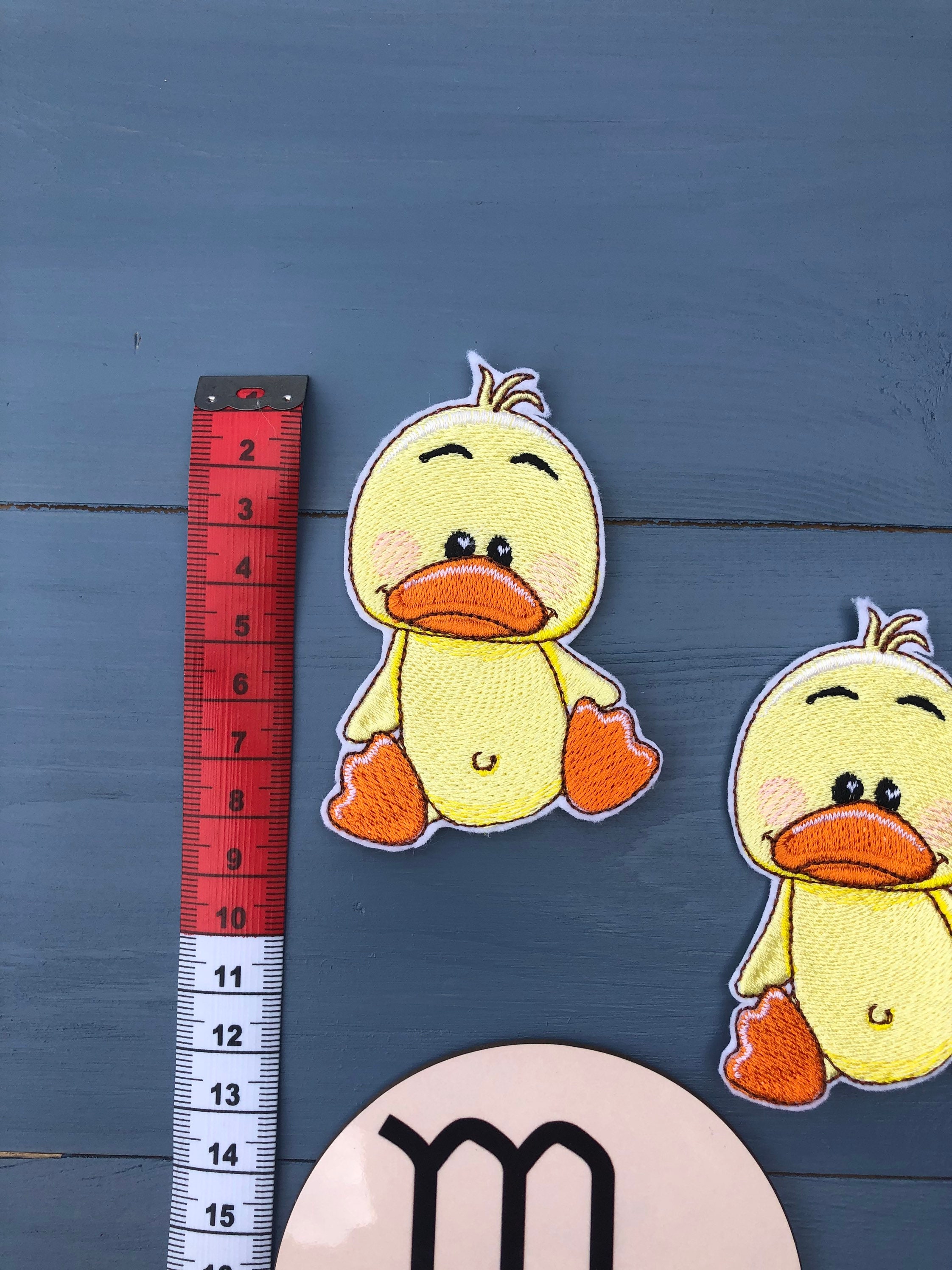 Iron On Duck Patch Duck Patches Iron On Patch Embroidered Etsy