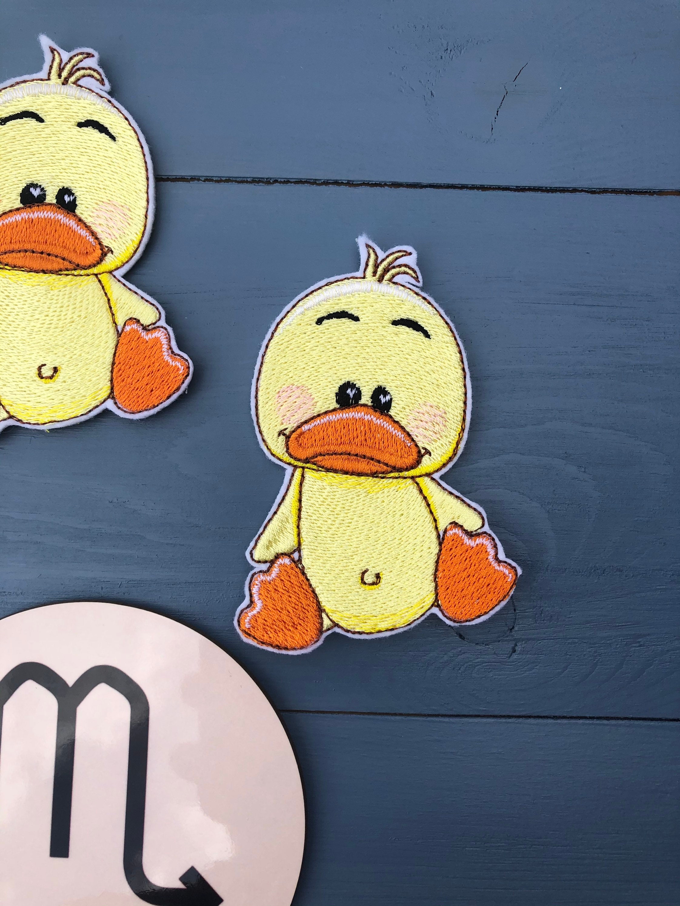 Iron On Duck Patch Duck Patches Iron On Patch Embroidered Etsy