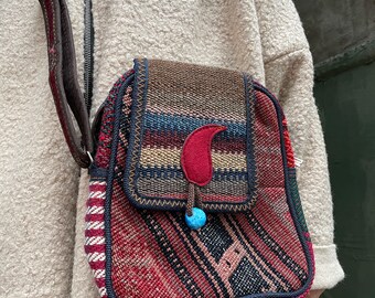 Ethnic Bag, Boho Bag, Kilim Handbag, Crossbody Bag , Bohemian Bag, Traditional Bag, Gift for her, Handmade Anatolian Rug Bags, Gift for her
