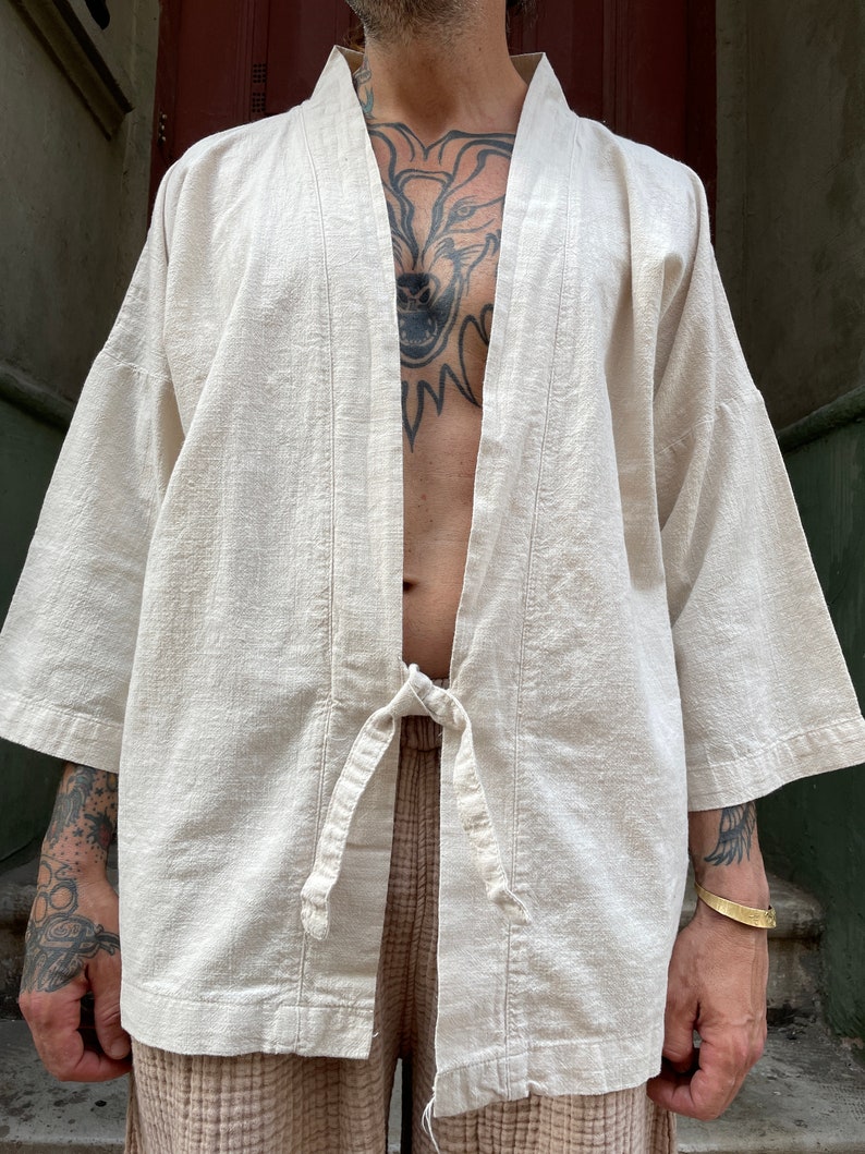 Japanese kimono, Vintage men jacket, cotton jacket, mens kimono, Kimono for men,Kimono, caftan, men caftan, men kimono, Chinese cotton shirt