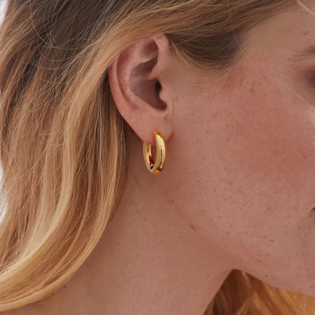 Madewell Goldtone Tangled Hoop Earrings, Best Price and Reviews