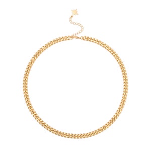 24MEN Heavy 9x4mm Gold Plated Stainless Steel Cuban Curb Chain Necklace & Bracelet Set