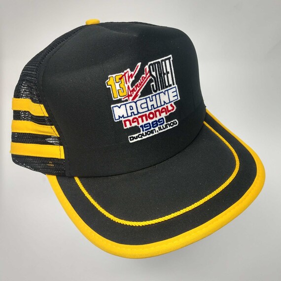 1989 Street Machine Nationals 3 Stripe Trucker Hat