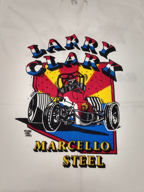 Vintage Larry Clark Marcello Steel Racing Team T-S