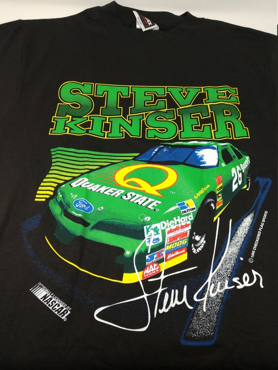 1995 Steve Kinser NASCAR T-Shirt - Size Medium
