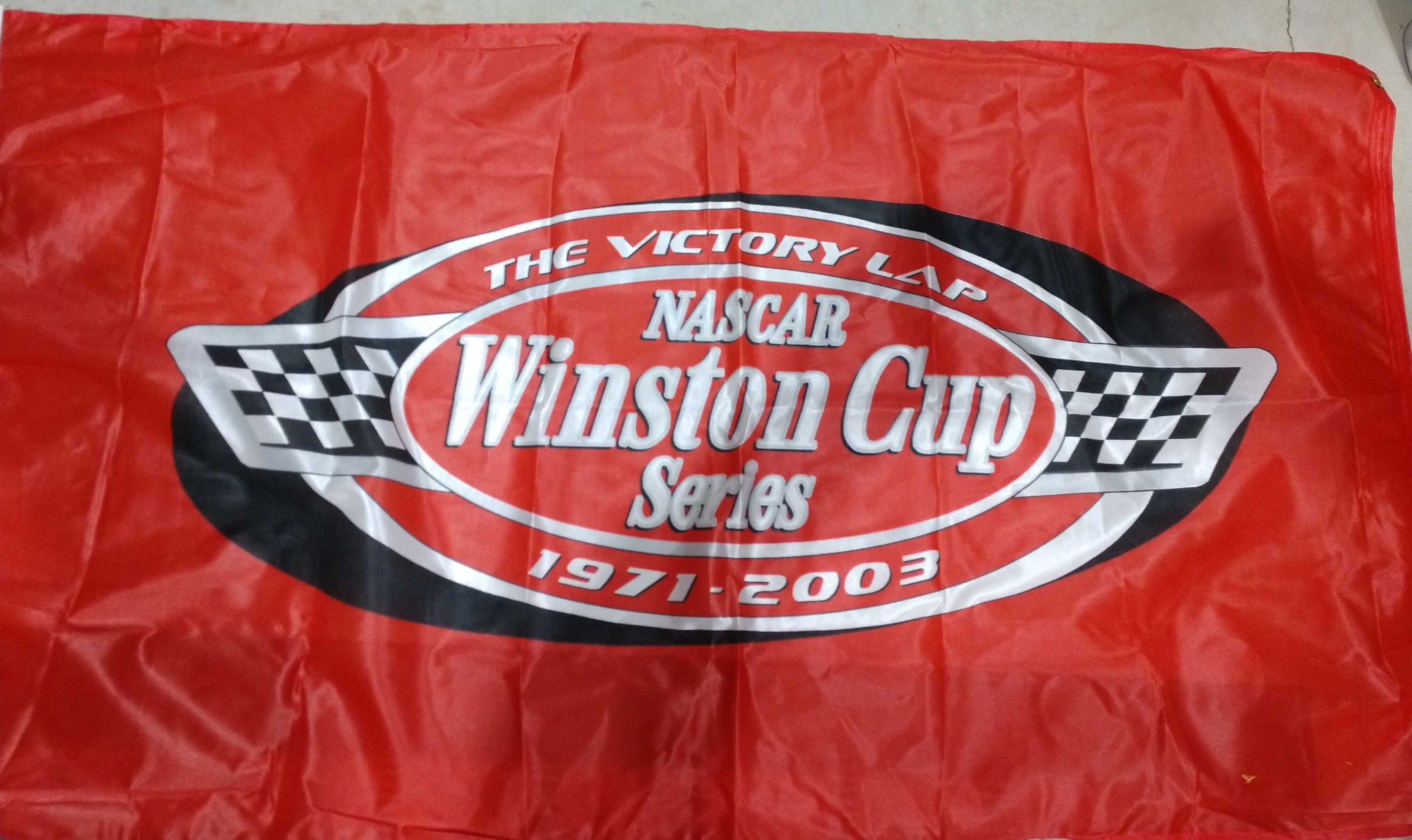 2003 Winston Cup The Victory Lap Flag 32 Large x 61 Long Etsy