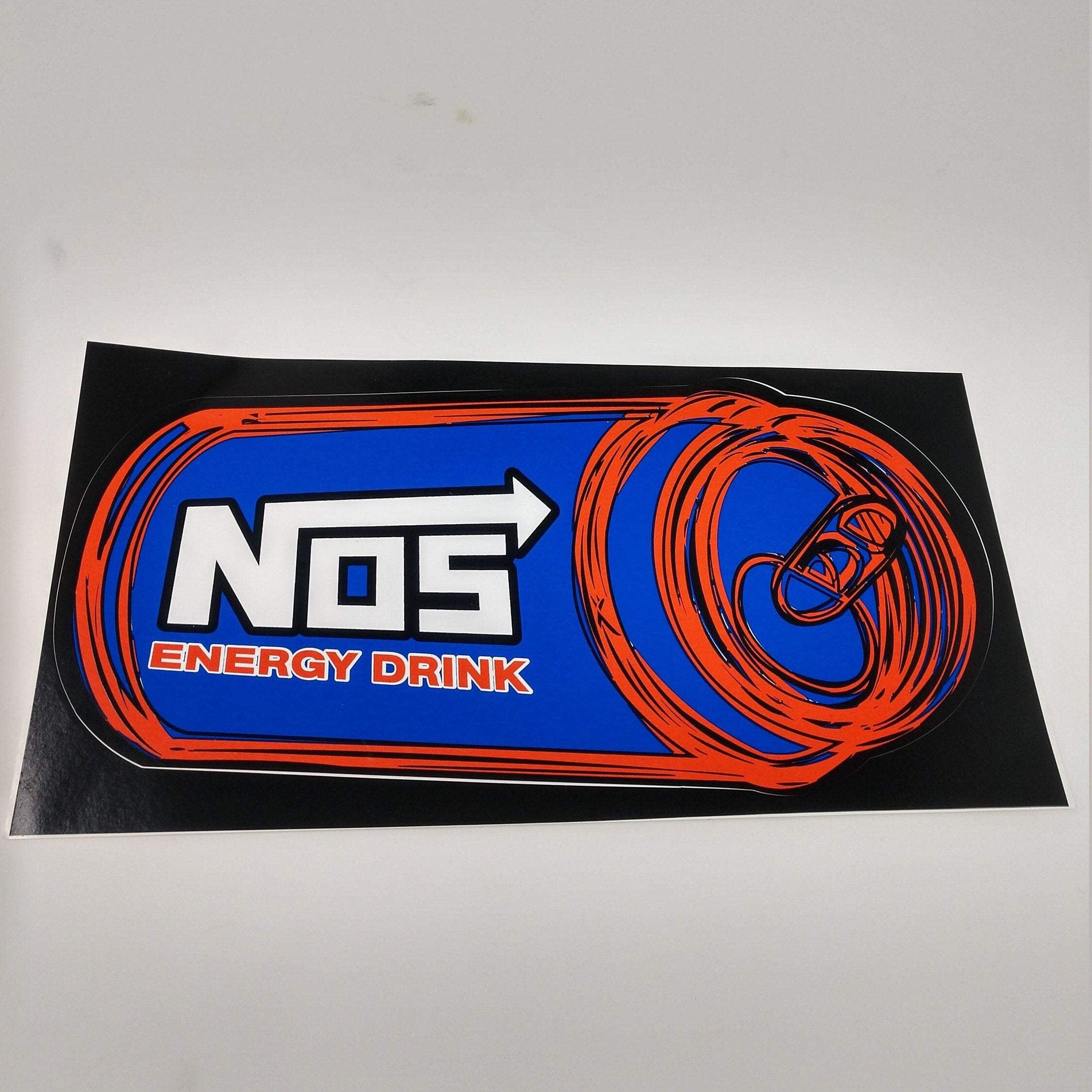 2009 NOS Energy Drink Decal 9.5 x 5 Pair Etsy