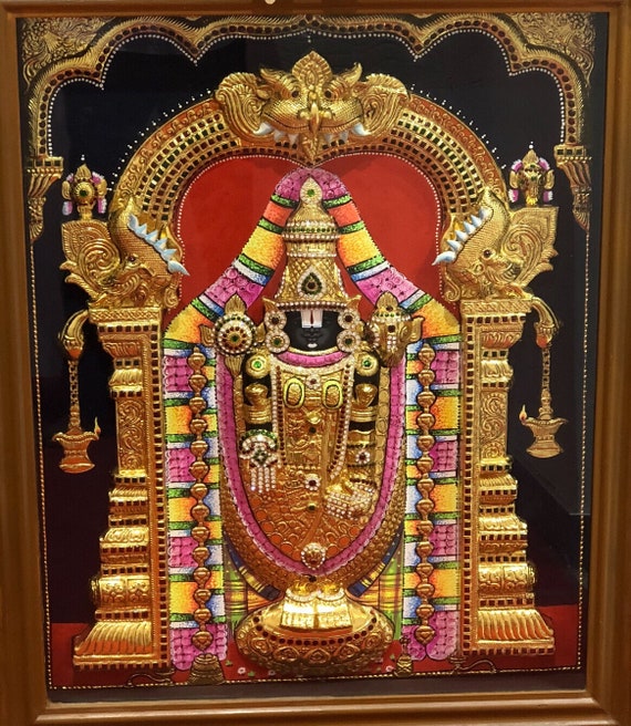 Lord Perumal Painting Etsy