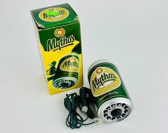 Mythos-Biertelefon – Vintage-Dosenform – Retro-Wähltelefon mit Originalverpackung