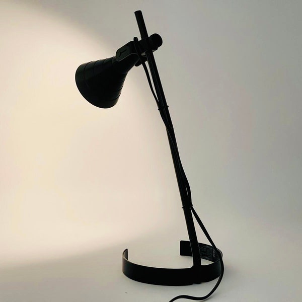 Vintage Ikea Design Table Lamp - Model Lagra (2002) - Adjustable Black Beauty - Knut Hagberg & Marianne Hagberg