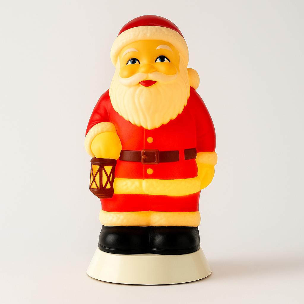 1970年代のヴィンテージ ライトアップサンタクロース ブローモールド