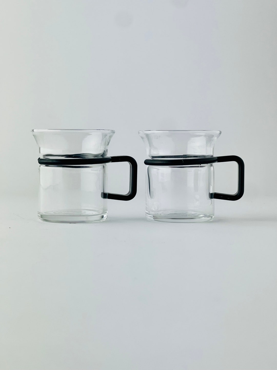Bodum Bistro Espresso Cups Set of 2 Square Handle Danish Etsy