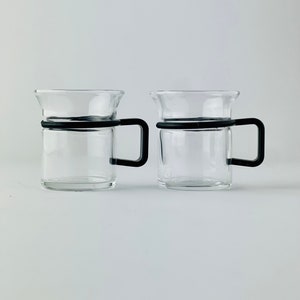 Bodum Bistro Espresso Cups - Set of 2 - Square Handle - Danish Minimalist Design