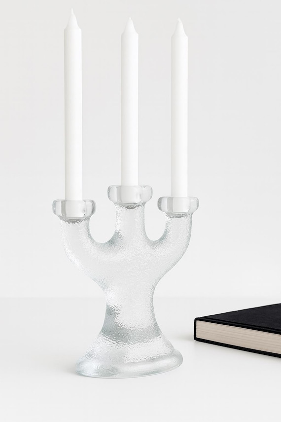 ポール・イスリング作「Nybroガラスキャンドルホルダー