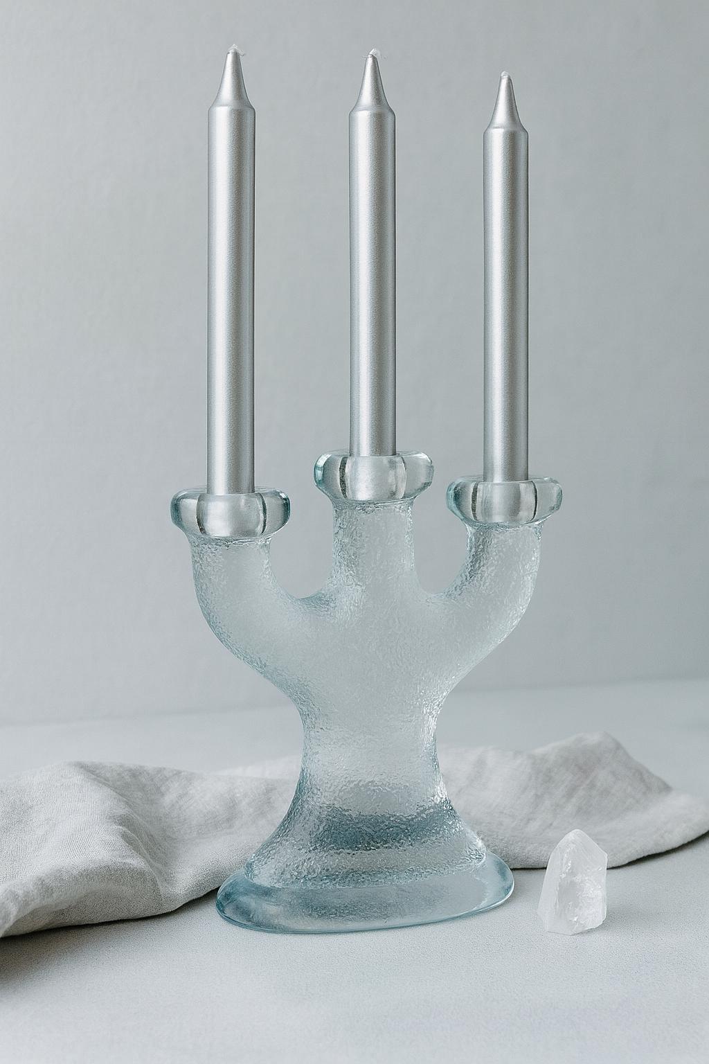 ポール・イスリング作「Nybroガラスキャンドルホルダー