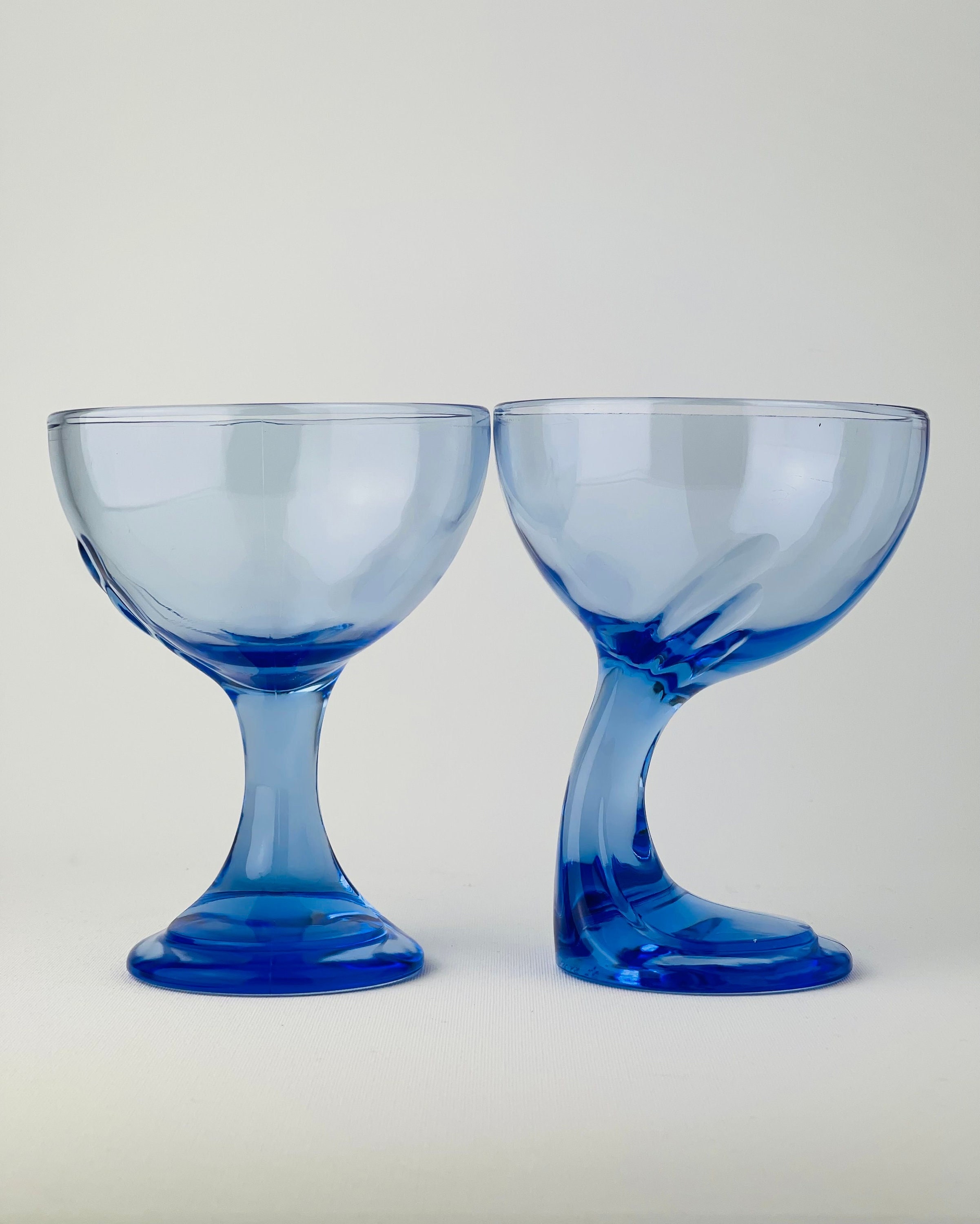 Bormioli Rocco Cobalt Blue Bowls - Etsy