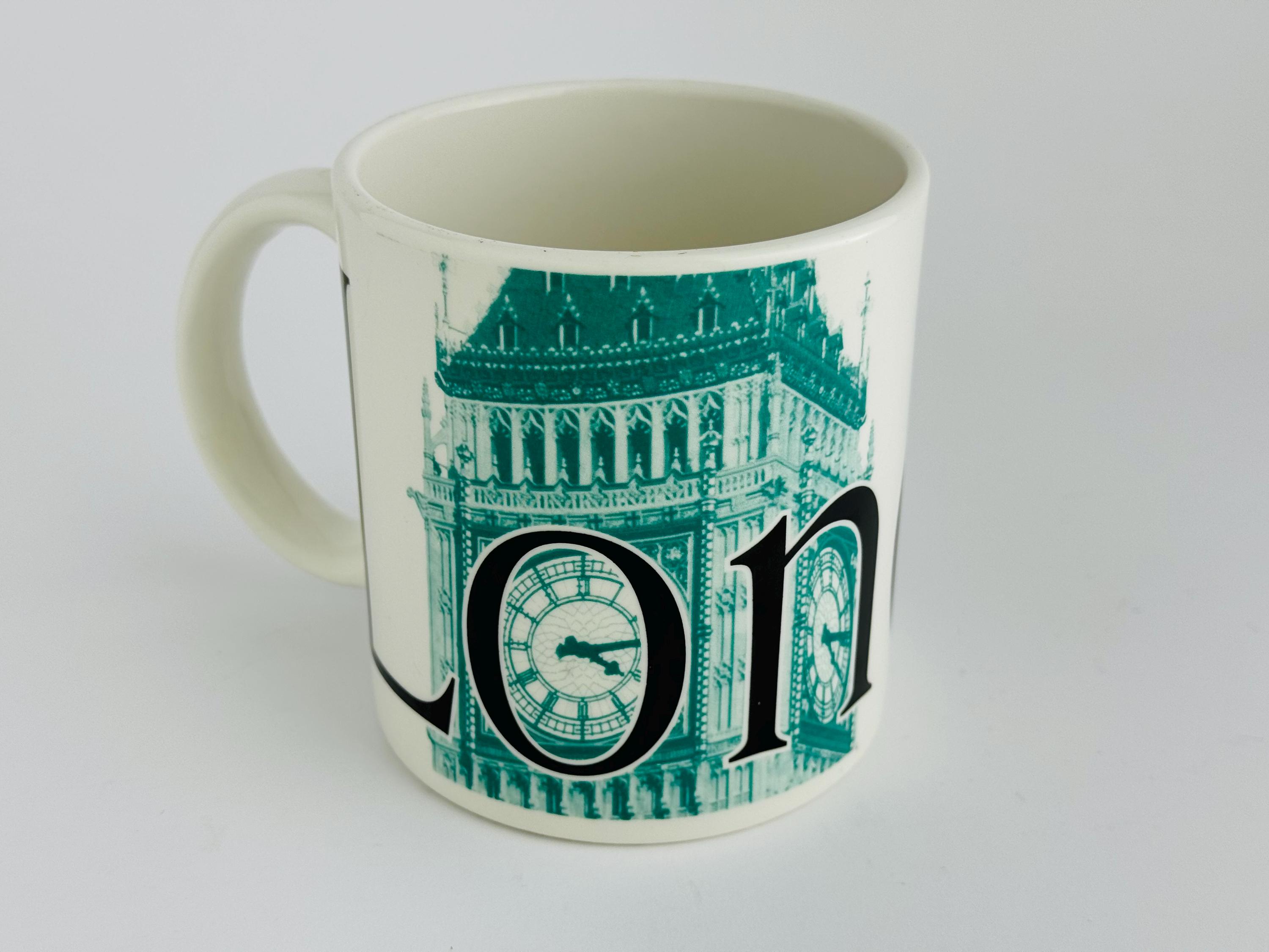XL Vintage Starbucks London City Mug | Collector Series 2002 | Big 