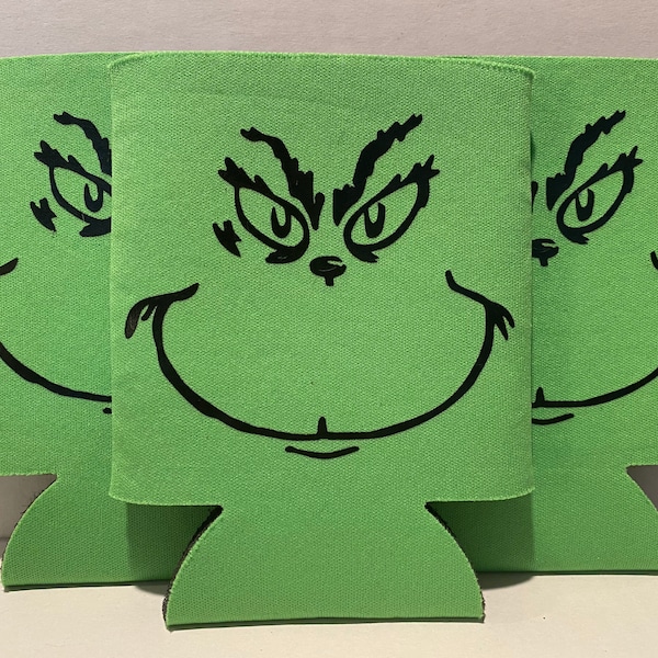 The Grinch Insulated Can Holder