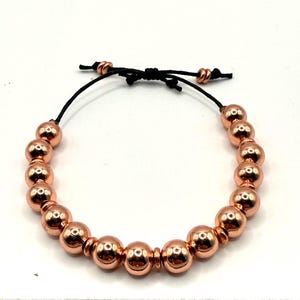 Genuine Copper Slip knot bracelets ,therapeutic health benefits jewelry, Copper Bracelets for Arthritis and Joint Pain, immune boosting