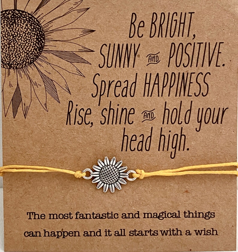 Friendship Bracelets Be Bright Sunny Positive Spread Etsy Friendship Bracelets Be Bright Sunny Positive Spread Etsy