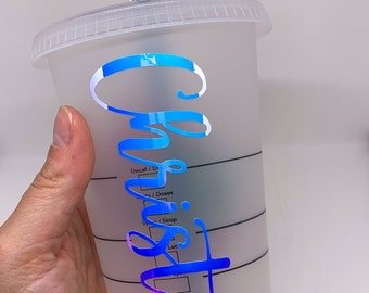 Vaso frío Starbuck personalizado Venti