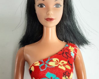 Barbie “hawaiana” años 70.