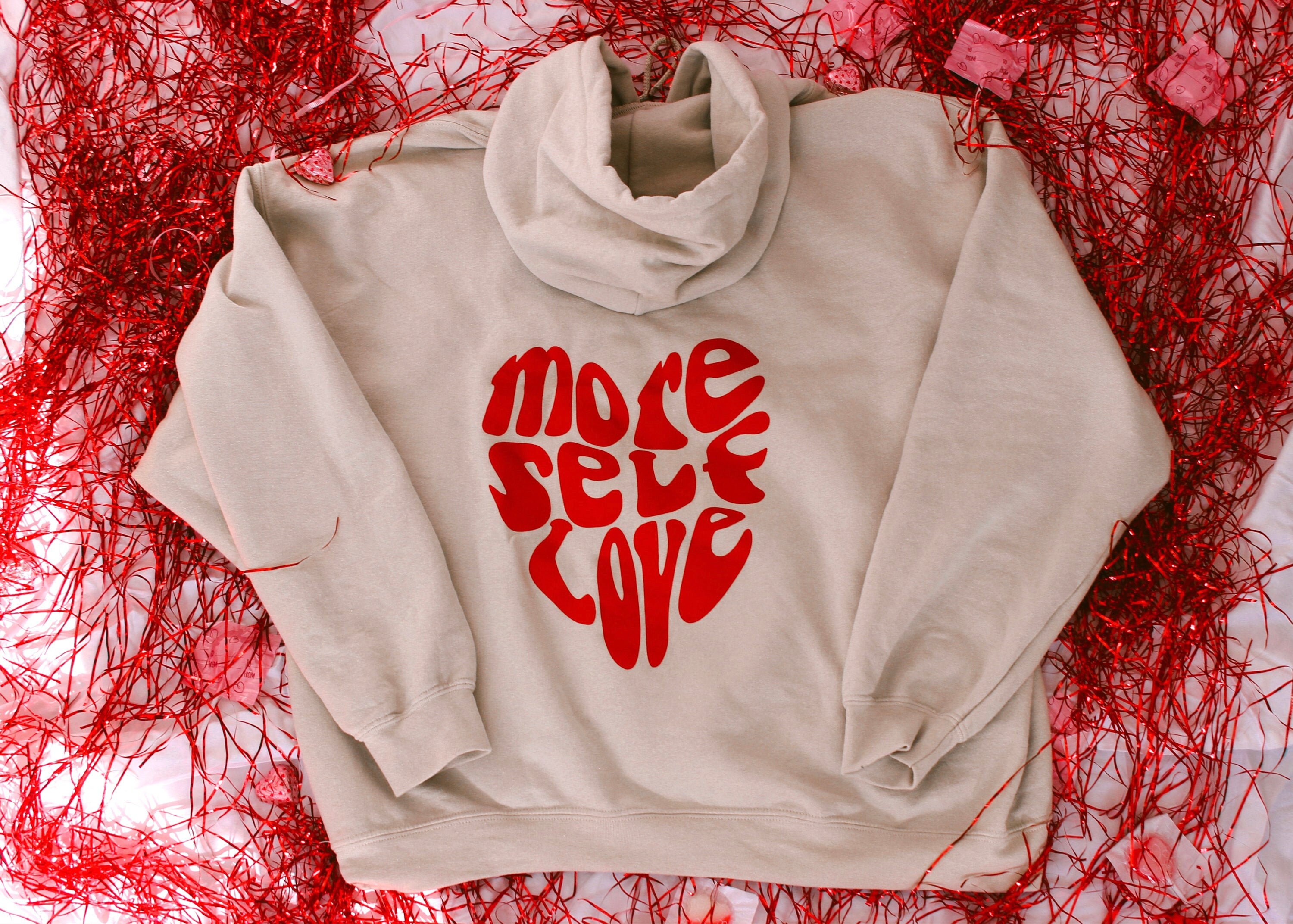 More self love hoodie hoodie oversized hoodie graphic | Etsy