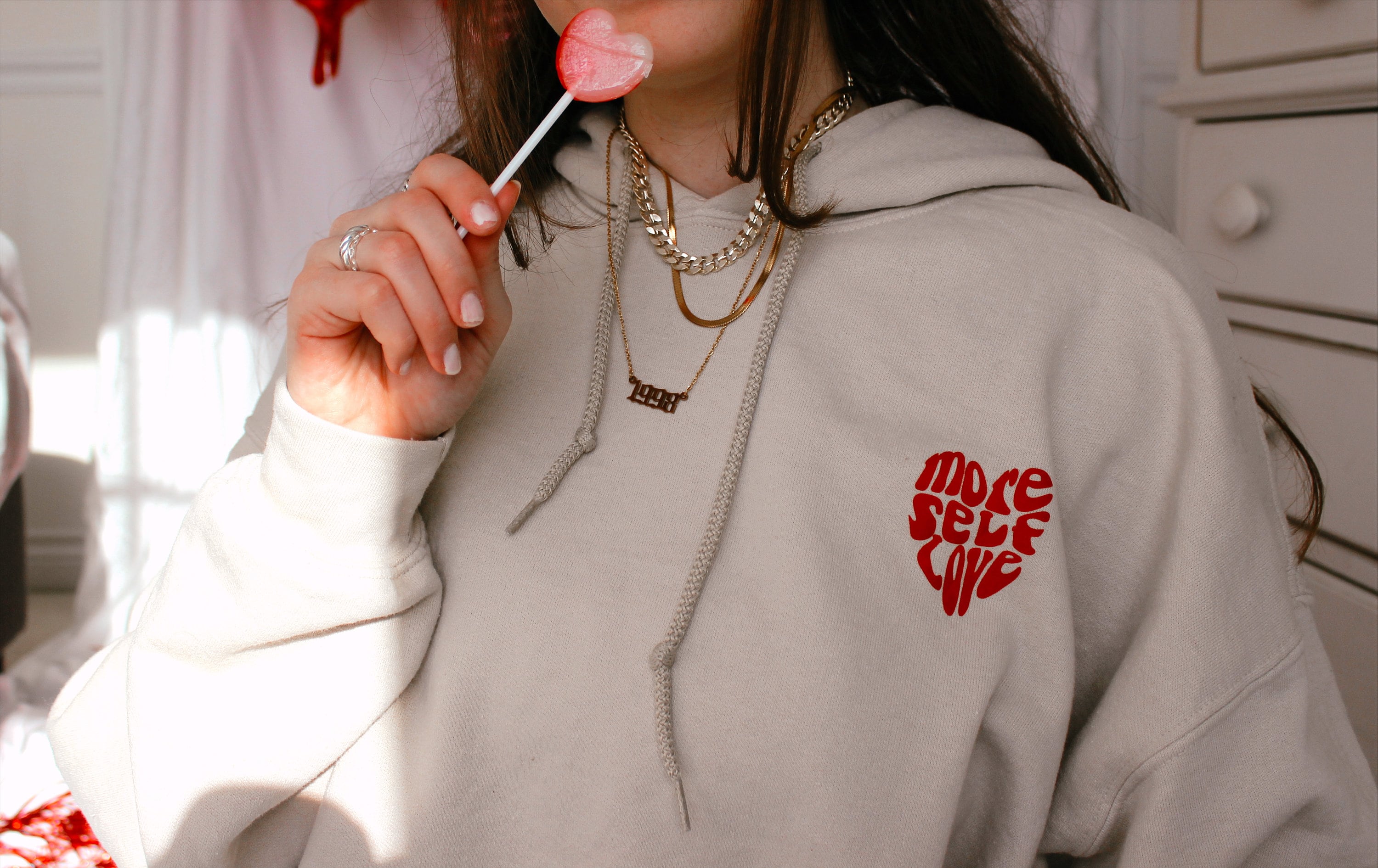 More self love hoodie hoodie oversized hoodie graphic | Etsy