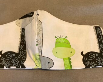 Kids and Adult face mask, kids size cartoon Mask, 100% cotton Mask. Children mask|Washable| reusable| decorative |Stylish protective mask